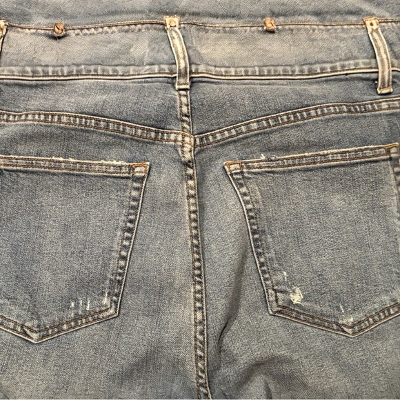 Reformation Jeans High And Skinny Crop Medium Wash Woman’s Sz 31 - Picture 14 of 14